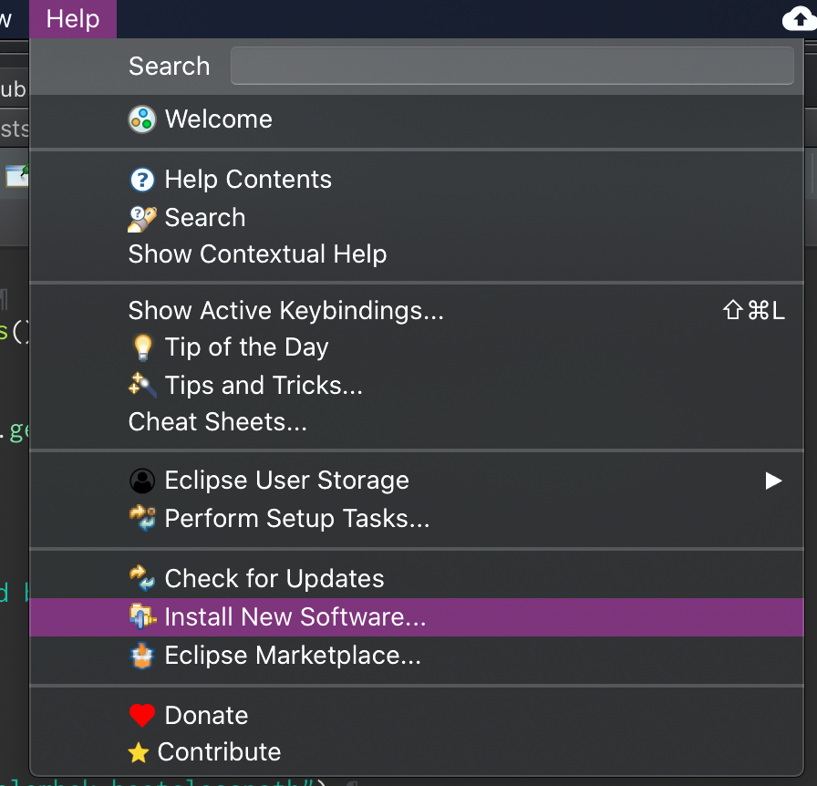 eclipse mac install plugin